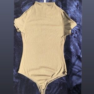 Olive body suit